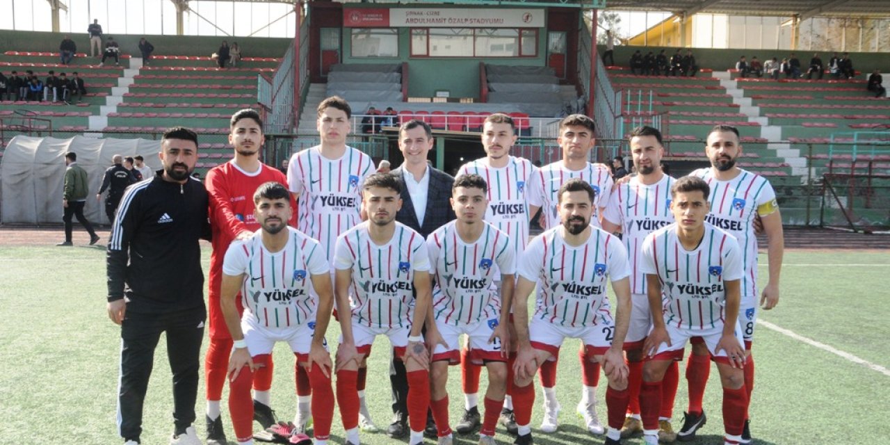 5 Kırmızı Kartın Çıktığı,6 Golün atıldığı maçı Cizre Dicle Spor Kazandı