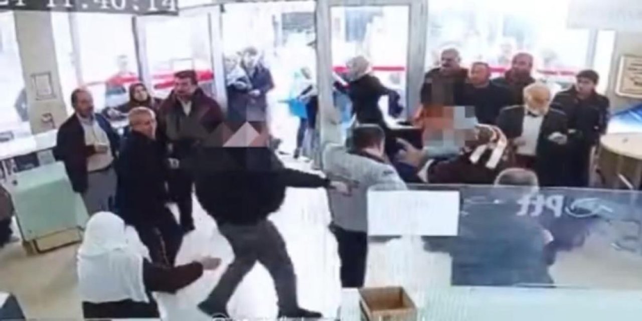 Batman’da güvenlik görevlisinin bıçaklanma anı güvelik kamerasına yansıdı