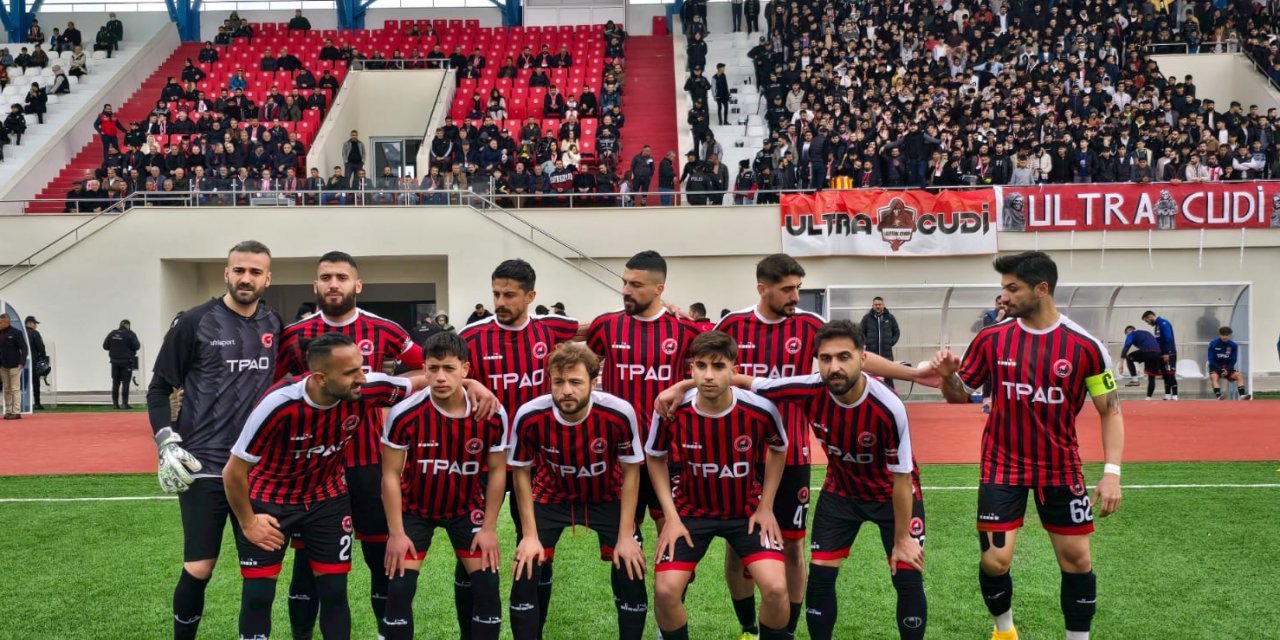 Şırnak Petrolspor, Diyarbekirspor'a mağlup oldu