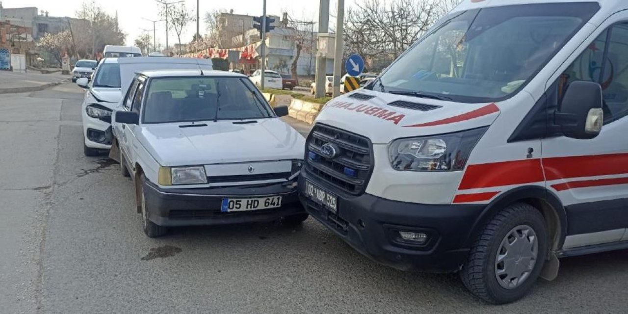 Trafik kazası:1 yaralı