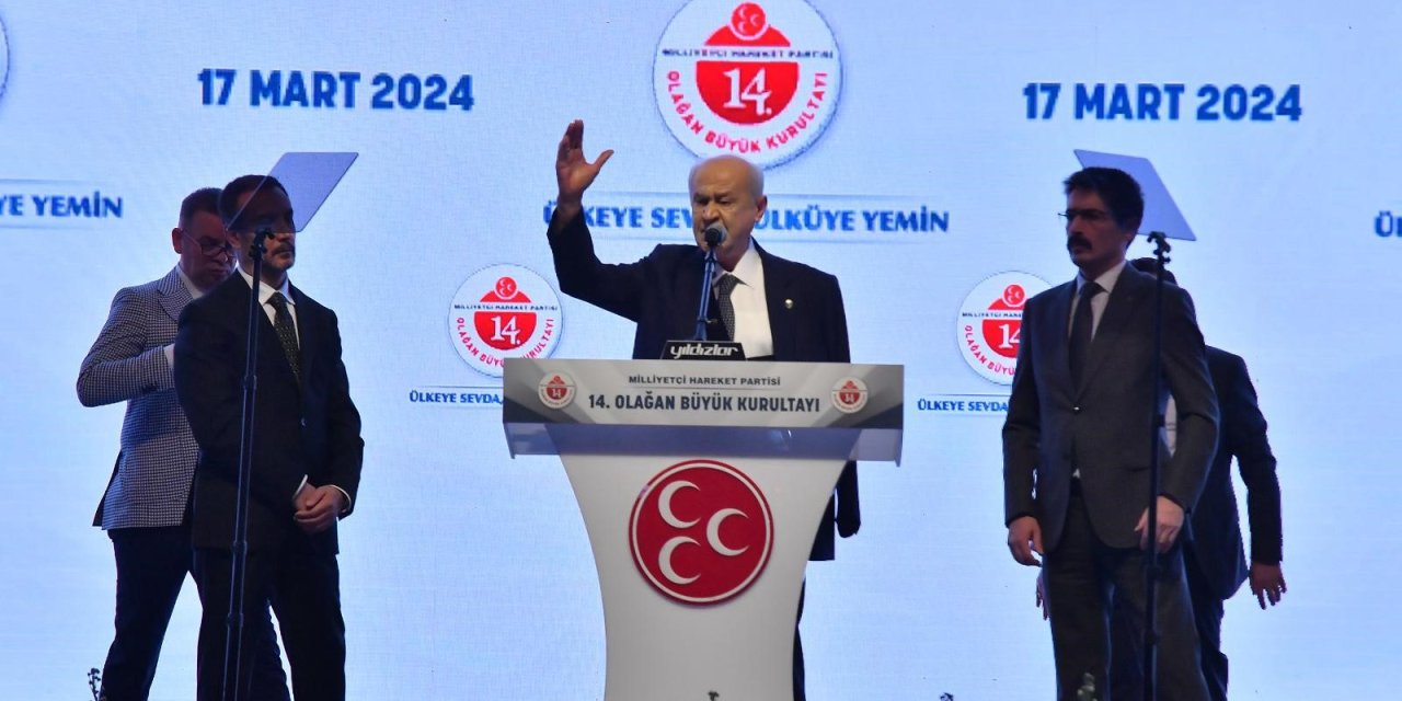 MHP'nin büyük kurultayında Devlet Bahçeli Güven tazeledi. Bahçeli'nin 11 dönemi başladı