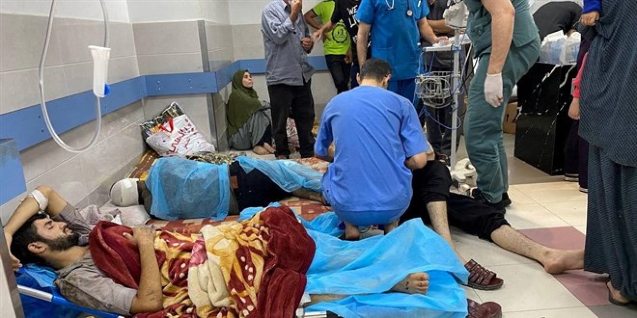 İsrail ordusundan hastaneye baskın! Onlarca kişi katledildi