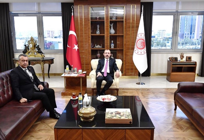 GAİB Başkanı Kileci’den Ticaret Bakanı Mehmet Muş’a Ziyaret
