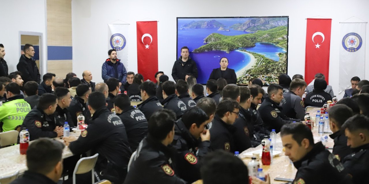 Kaymakam Demir, Emniyet Müdürlüğünün İftar Programına katıldı
