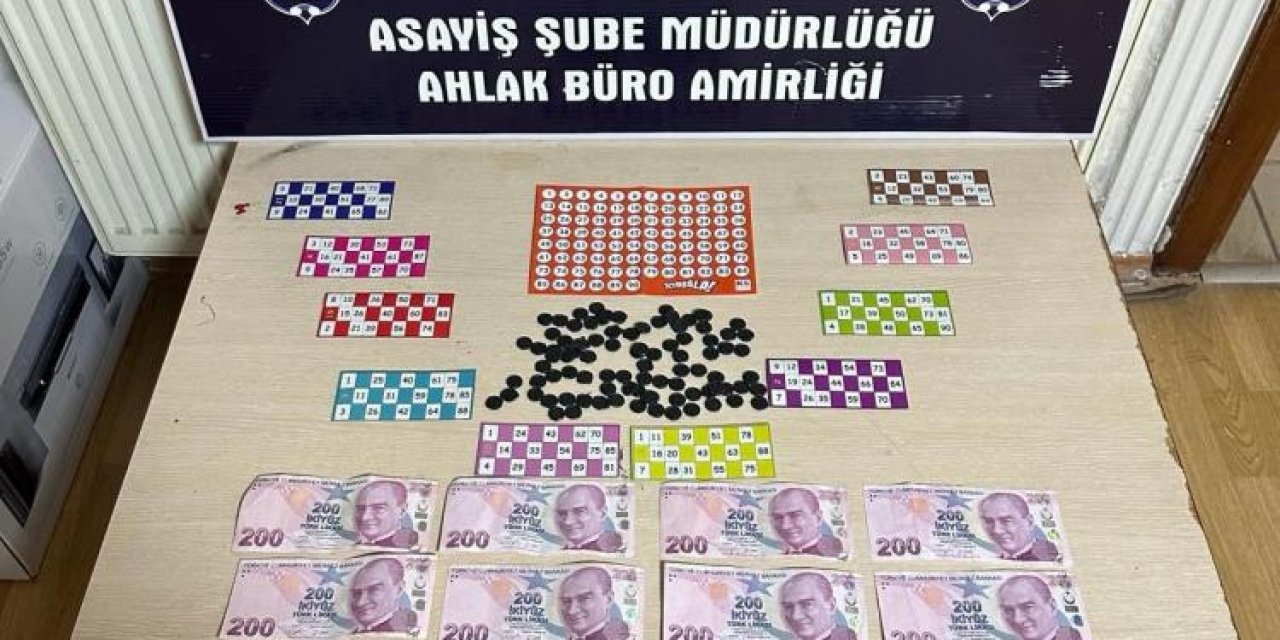 Kumar oynayan 6 kişiye 38 bin 550 TL ceza