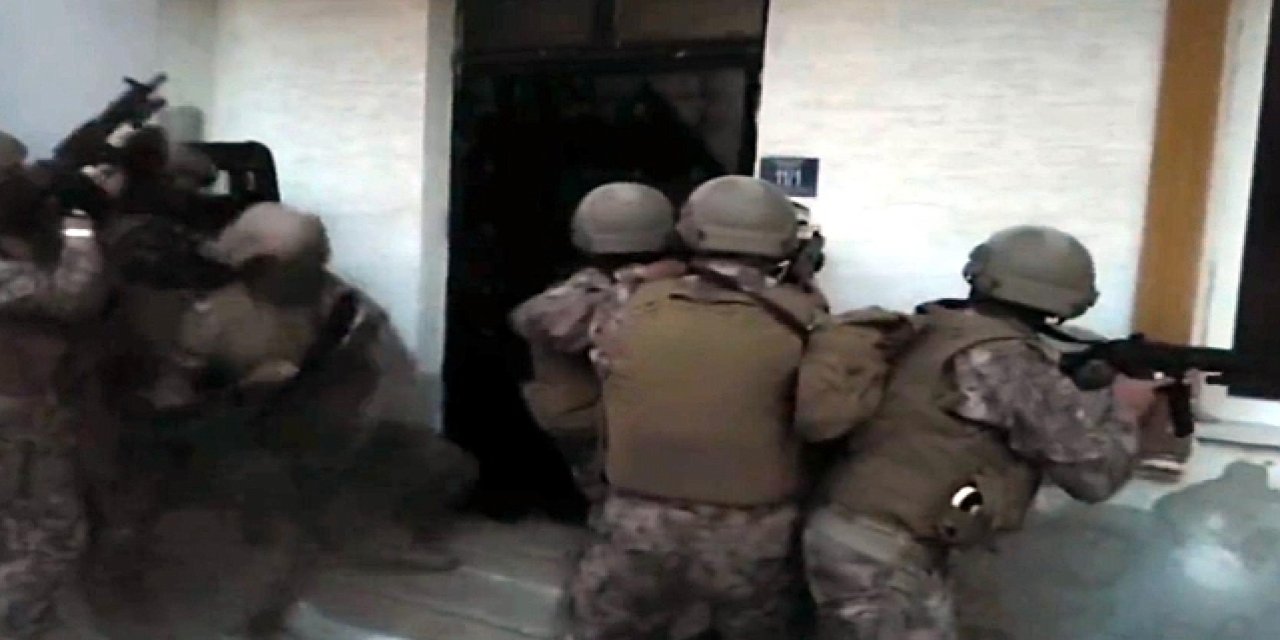 12 İlde “Narkoçelik-9” operasyonu. 1 ton uyuşturucu madde  ele geçirildi