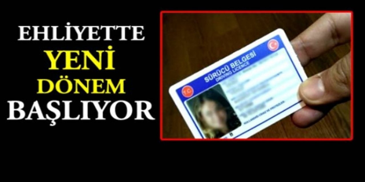 B sınıfı ehliyeti olanları ilgilendiriyor ''Yeni dönem resmen başlıyor''
