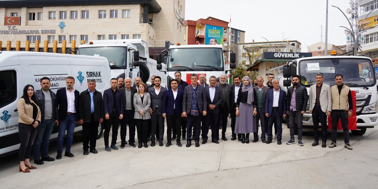 Şırnak Belediyesinin Araç Sayısı 140 Oldu