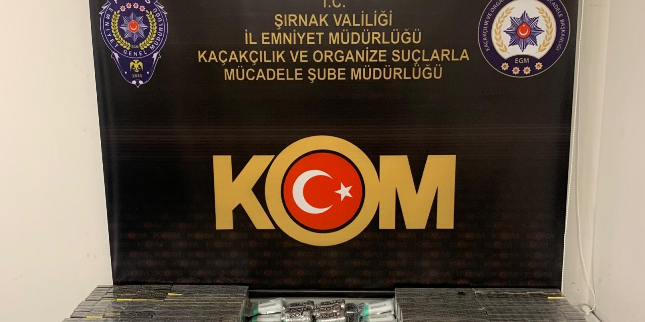Şırnak’ta asayiş ve kaçakçılık operasyonu: 62 gözaltı