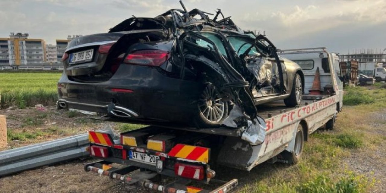 Bayram tatili için Şırnak’a gelen aile kaza yaptı : 1 ölü, 4 yaralı