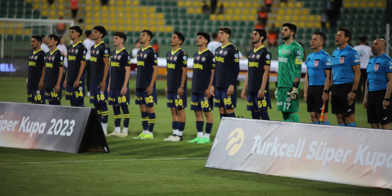 TFF Süper Kupa: Fenerbahçe sahadan çekildi