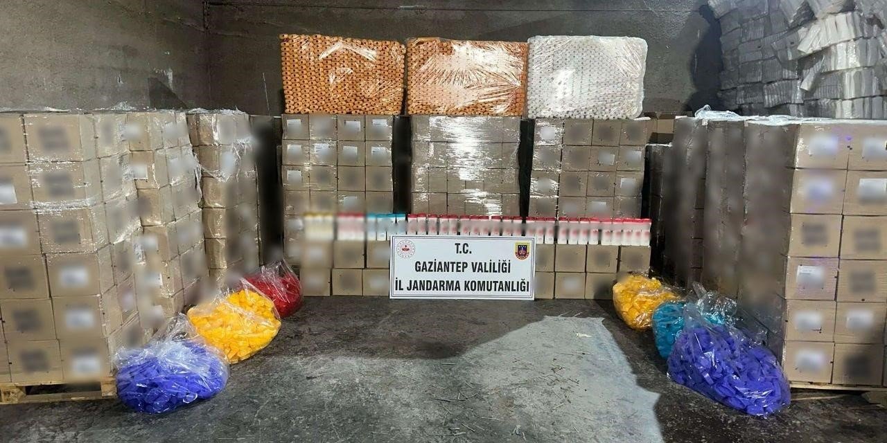 Gaziantep’te Jandarma 1 milyon TL değerinde sahte şampuan ele geçirildi