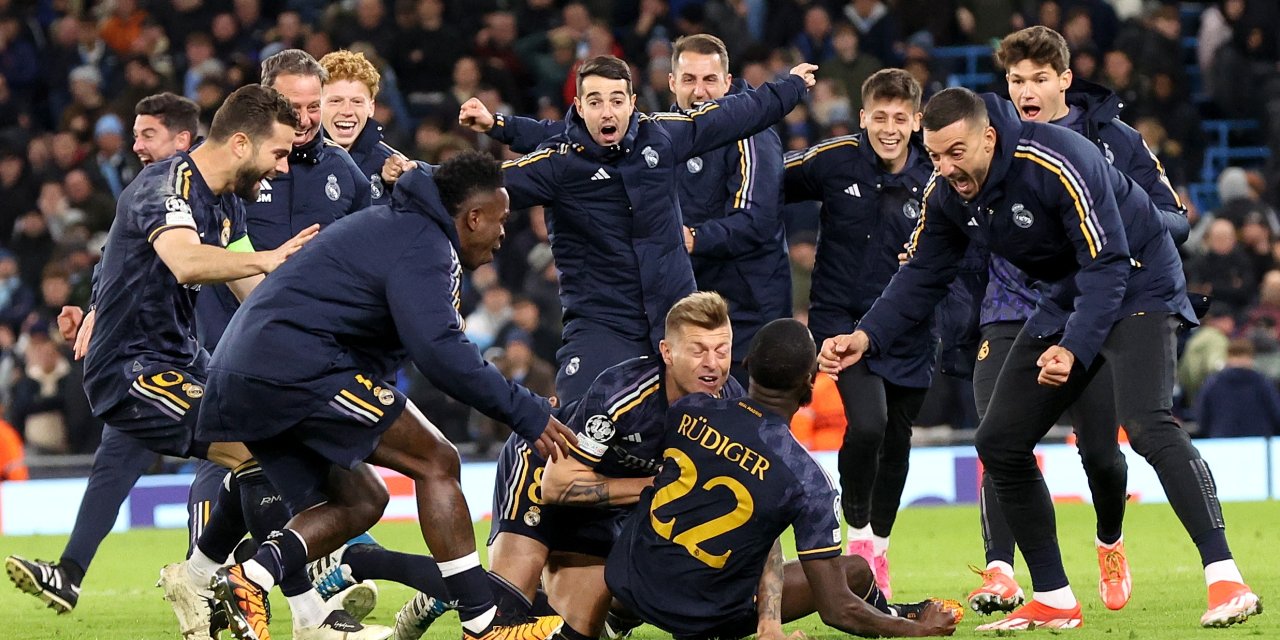 Real Madrid, Manchester City'yi penaltılarda devirerek yarı finale çıktı