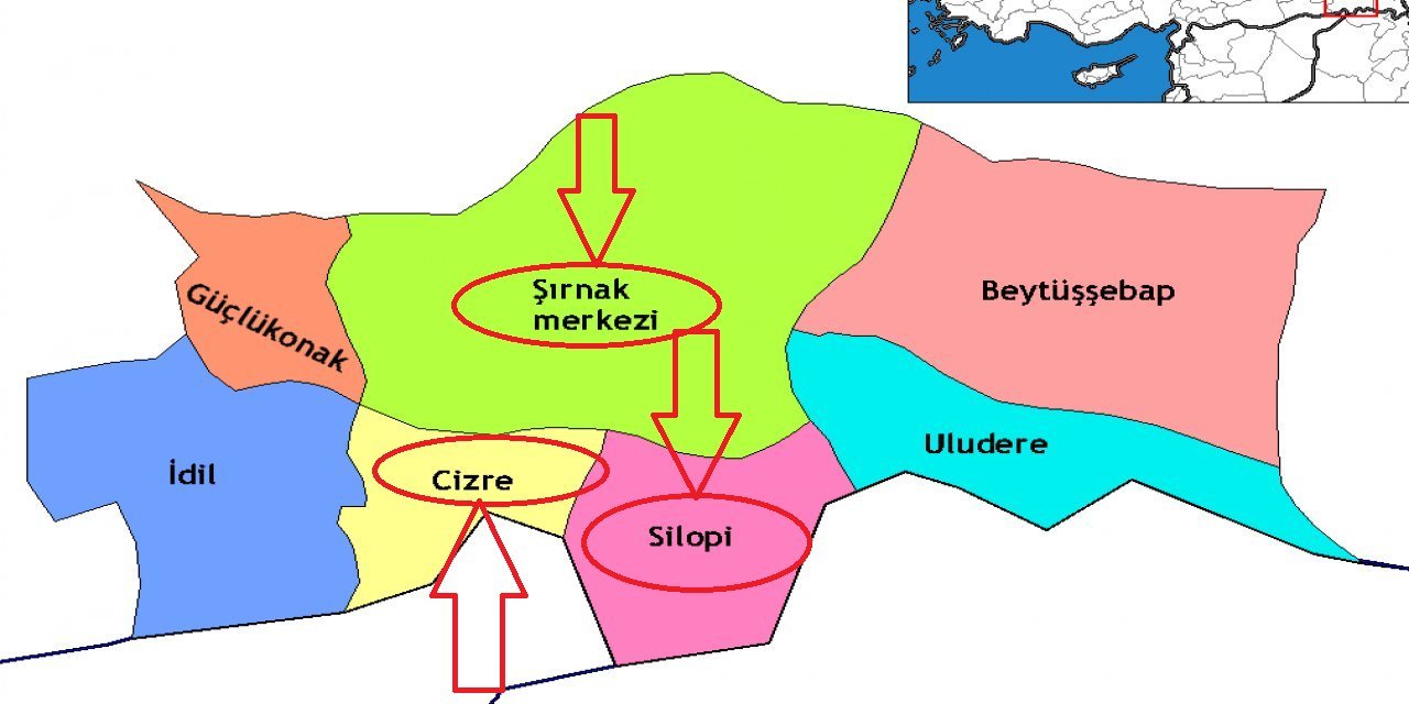 Şırnak Merkez, Cizre, Silopi, İdil ve Uludere ilçelerine uyarı: o saatlere dikkat!