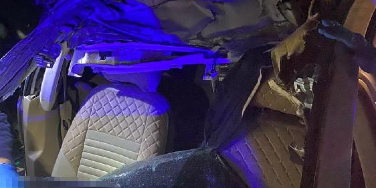 Erzin’de trafik kazasında otomobil sürücüsü öldü
