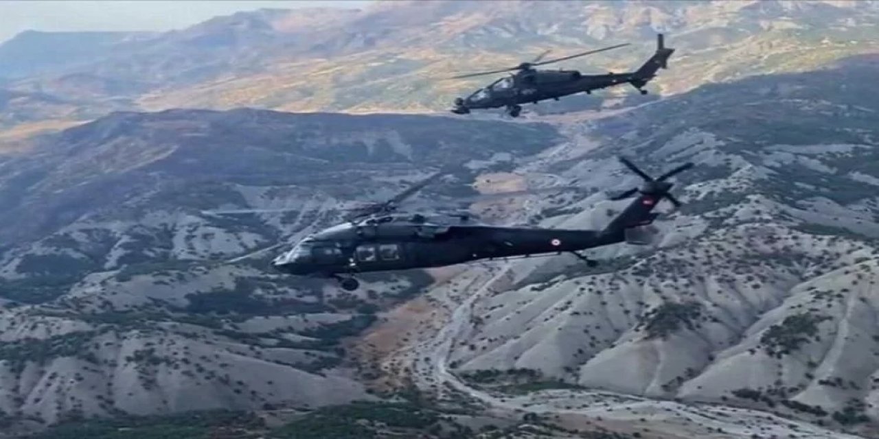 Şırnak dahil 8 ilde 82 mağara, sığınak ve barınma alanı imha edildi