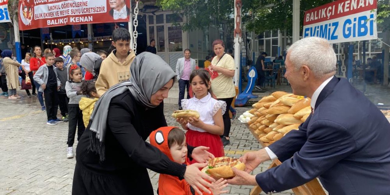 23 Nisan’da çocuklara 10 bin adet ücretsiz balık ekmek ikramı