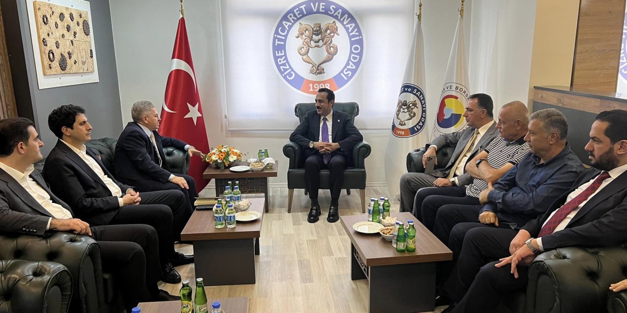 Erbil Valisinden Cizre TSO’ya ziyaret