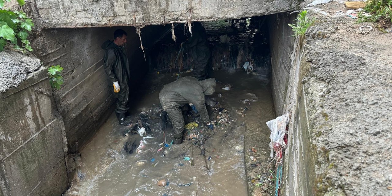 Şiddetli Yağışların Ardından Cizre'de Temizlik Seferberliği Başladı