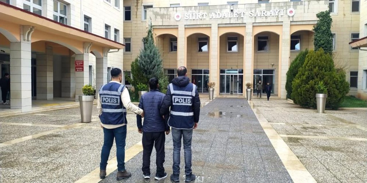Firari uyuşturucu satıcısı Siirt'te yakalandı
