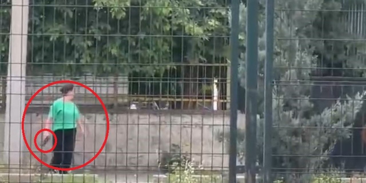 Kızıltepe'de korkutan olay: Kız öğrenci tabancayla okulu bastı