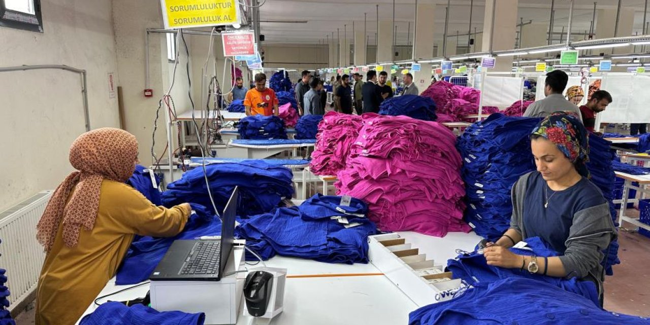 Mardin'de DİKA desteğiyle kurulan tekstil fabrikalarında 5 bin kişi istihdam edilecek