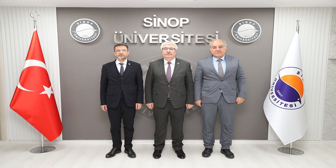 Şırnak ve Munzur Üniversitesin ’den Sinop Rektörüne Ziyaret