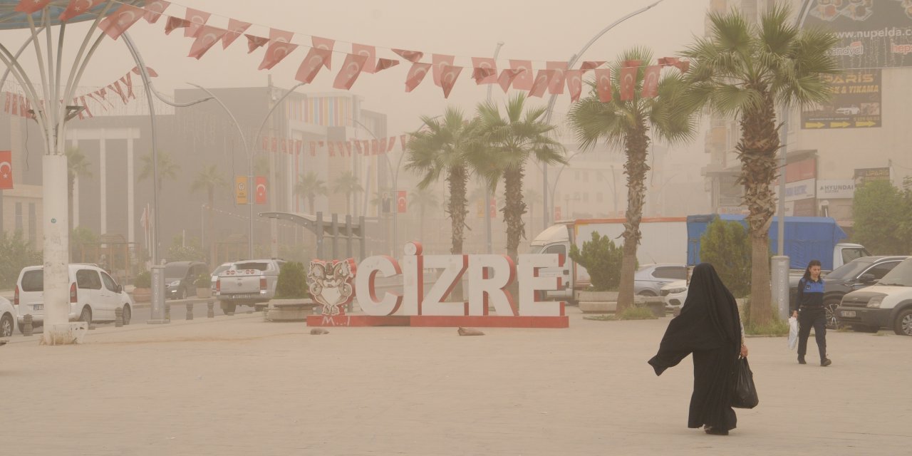 Şırnak ve İlçelerinde 3 Gün Sürecek Toz Taşınımı Uyarısı!