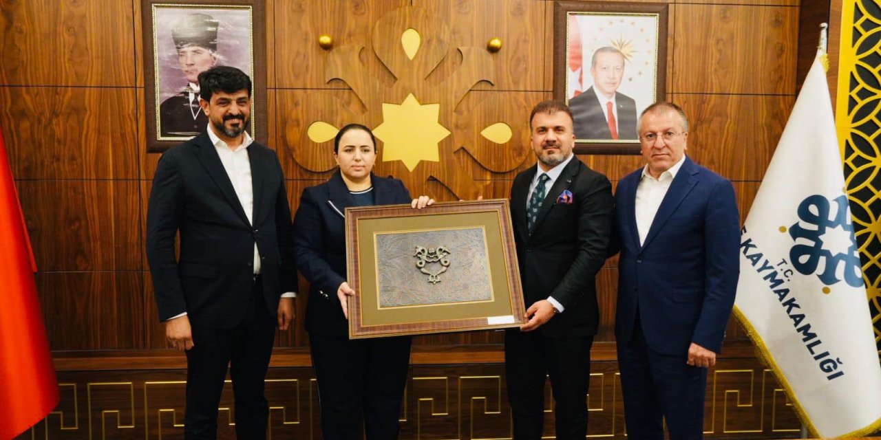 GAİB Heyeti, Cizre Kaymakam Nazlı Demir ile görüştü