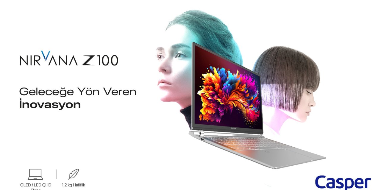 Casper, en ince ve en hafif bilgisayarı ‘Nirvana Z100’ü satışa sundu