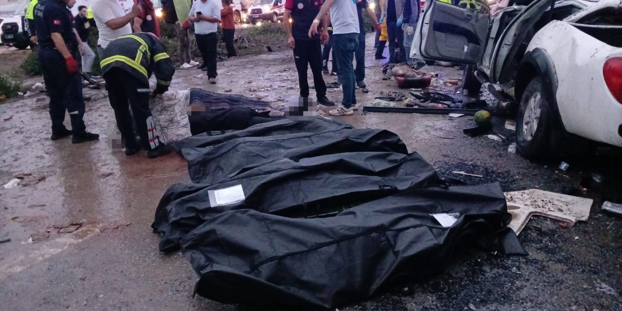 Mersin-Adana Otoyolu'nda zincirleme kaza: 10 ölü, 30'dan fazla yaralı