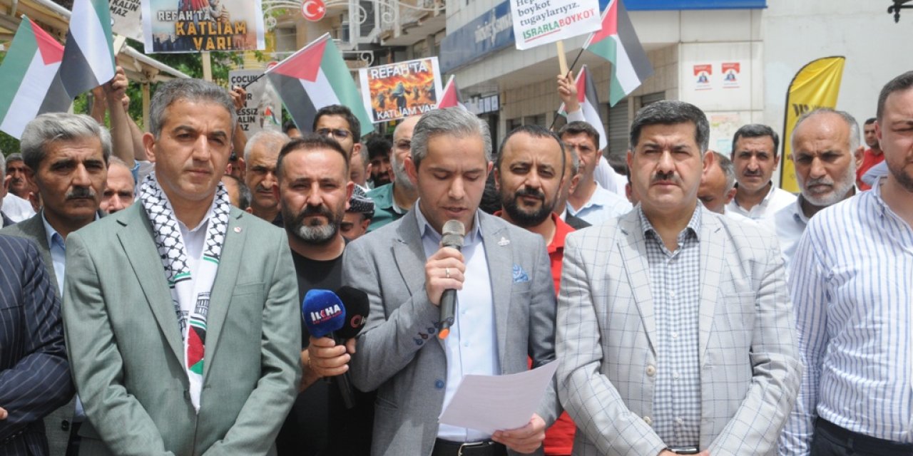 İsrail’in Refah Saldırısına Cizre’deki STK’lardan tepki
