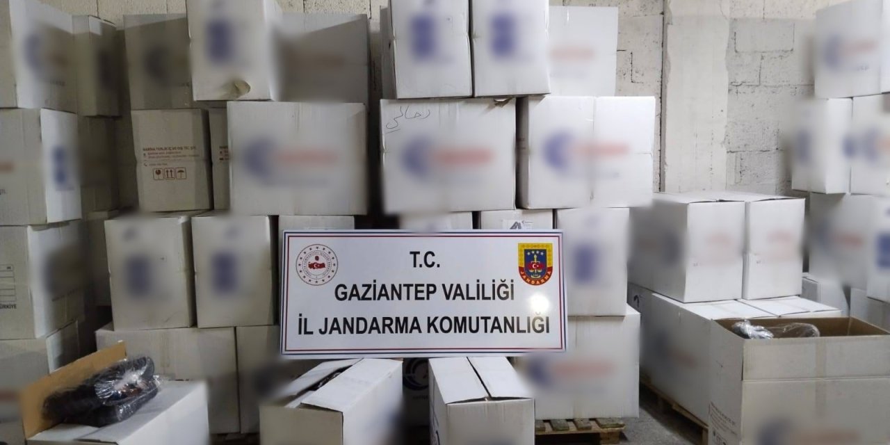 Gaziantep'te sahte terlik operasyonu