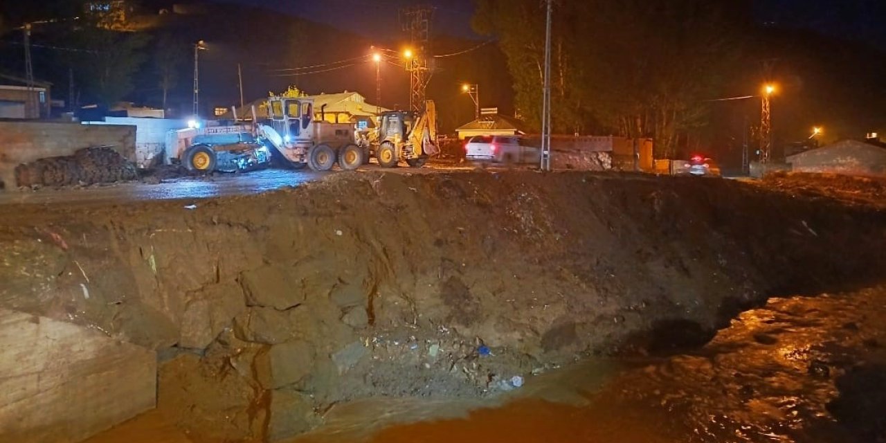 Van'da sel felaketi: 2 büyükbaş, 100'e yakın küçükbaş hayvan telef oldu