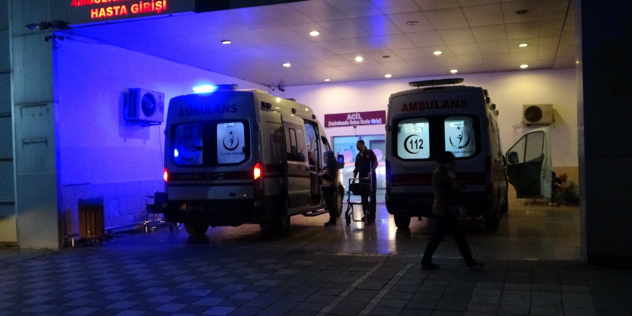 Malatya'da 58 fabrika  işçisi  zehirlenerek hastaneye kaldırıldı