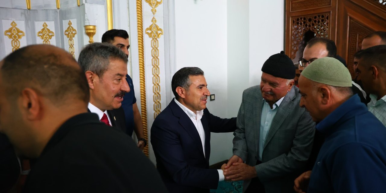 Şırnak Valisi Cevdet Atay ve Milletvekili Arslan Tatar, Şırnaklılarla Bayramlaştı