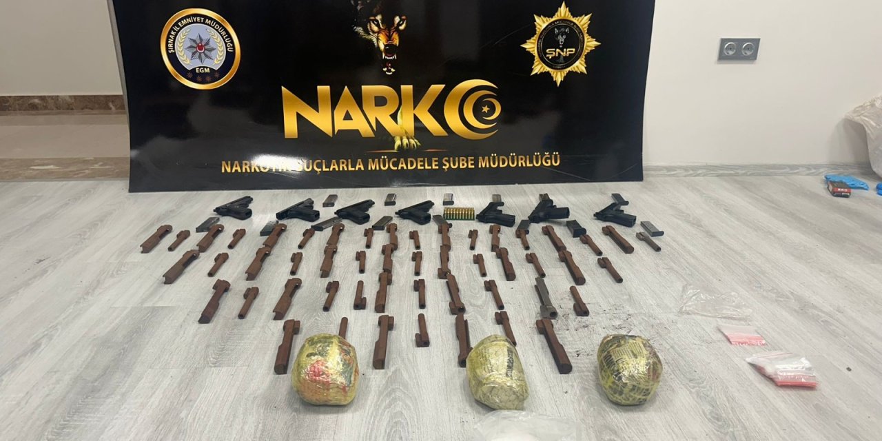Şırnak’ta asayiş ve kaçakçılık operasyonu: 3 tutuklama