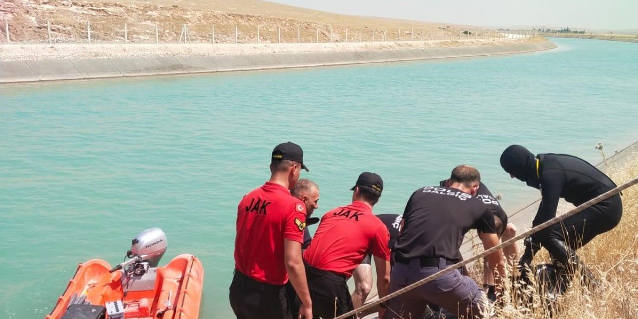 Şanlıurfa'da Sulama kanalında akıntıya kapılan çocuğun cesedine ulaşıldı