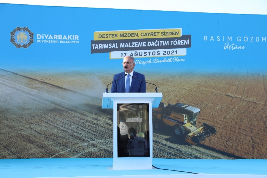 VALİ KARALOĞLU: "ÇİFTÇİMİZİN YANINDA OLMAYA DEVAM EDECEĞİZ"