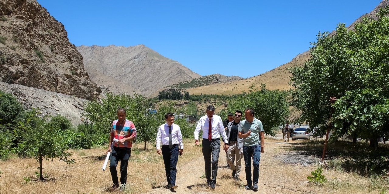 Hakkari Valisi O bölge için harekete geçti