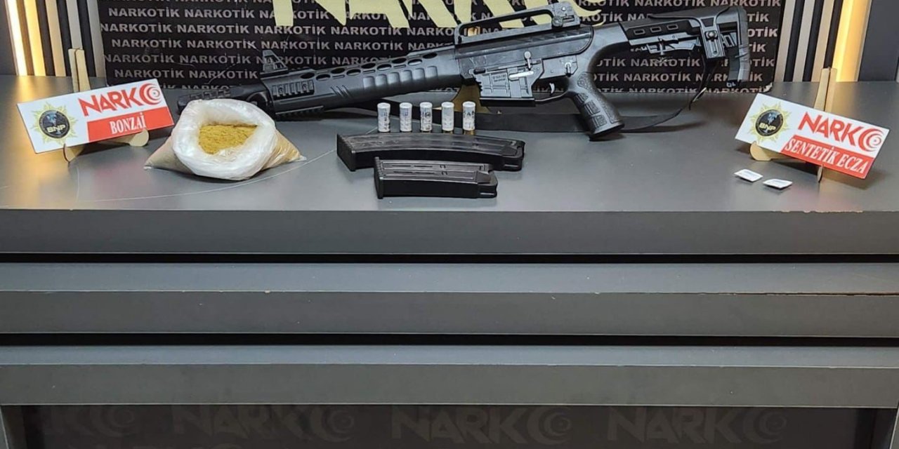 Batman’da bir ev ve bir araçta uyuşturucu yakalandı