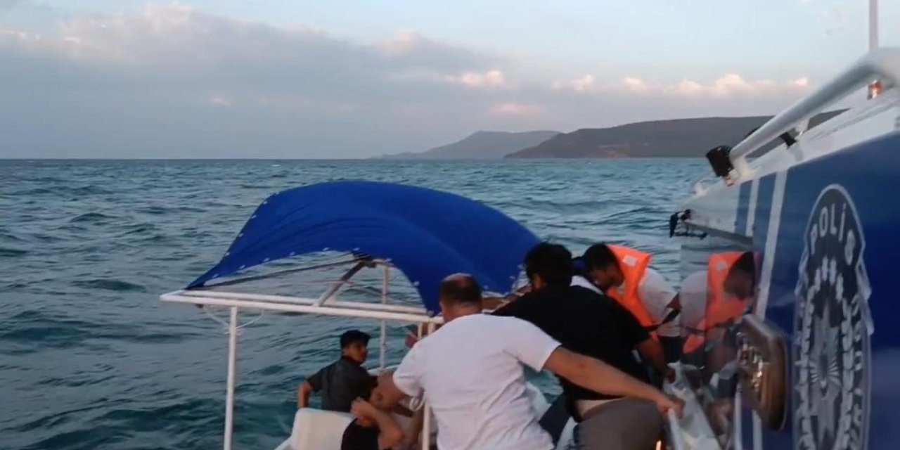 Van Gölü'nde 3 deniz bisikleti akıntıya kapıldı