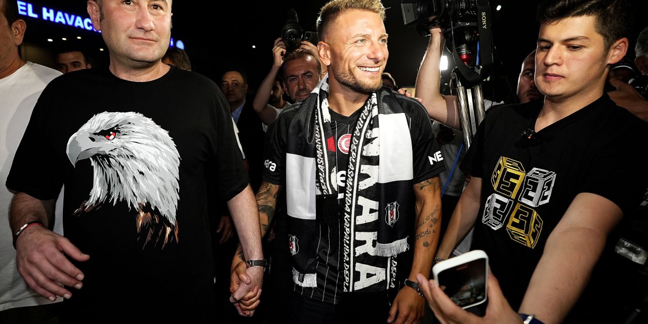 Beşiktaş’ın yeni transferi Immobile İstanbul’da