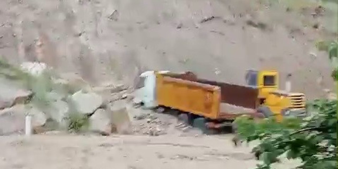 Erzurum’'da sulama göleti barajının kapakları patladı, taş ocağı su altında kaldı