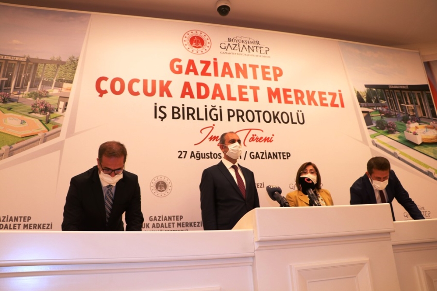 GAZİANTEP’TE ÇOCUK ADALET MERKEZİ KURULACAK
