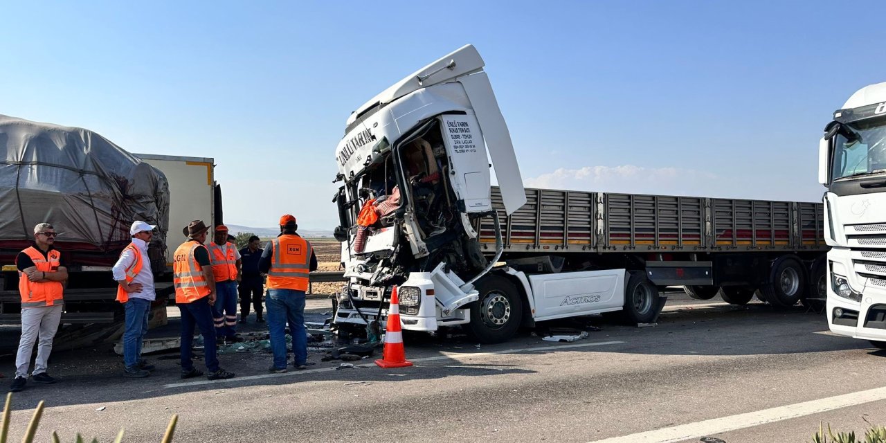 Gaziantep'te 7 araçlı zincirleme kaza: 1 ölü, 6 yaralı