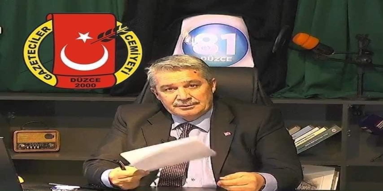 Düzce Gazeteciler Cemiyeti Başkanı Cihat Tutkun kalp krizi sonucu hayatını kaybetti