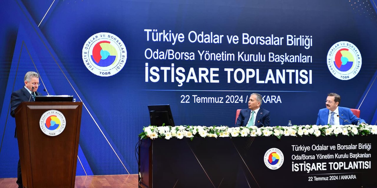 Cizre TSO Başkanı TOBB İstişare Toplantısında Bölge sorunlarını gündeme getirdi