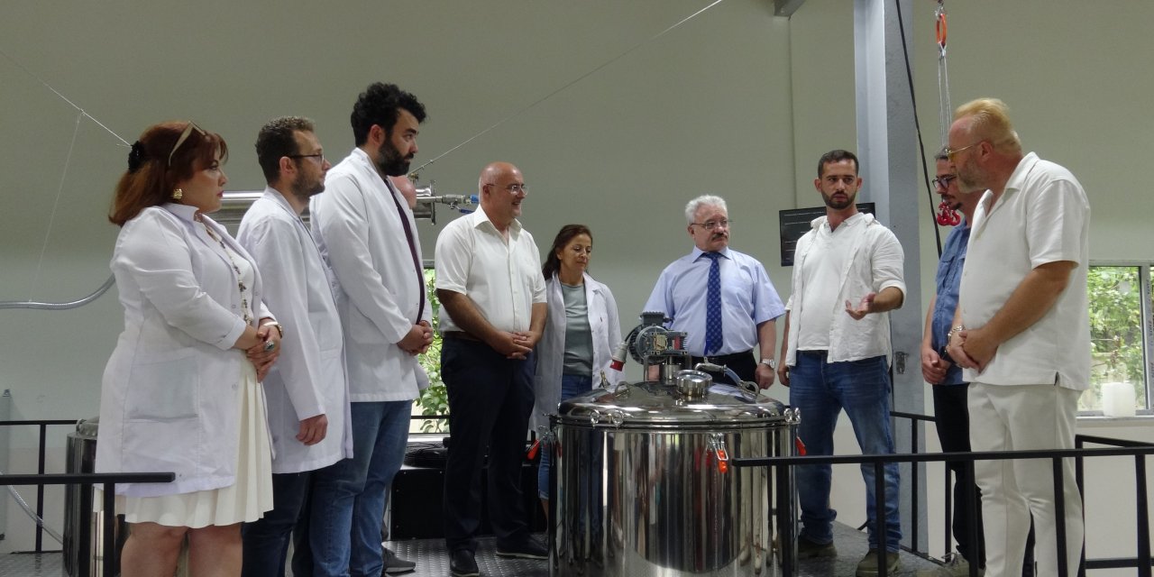 Türkiye’nin ilk ve en büyük kapasiteli çok amaçlı bitki işleme tesisi Artvin Çoruh Üniversitesi'nde kuruldu