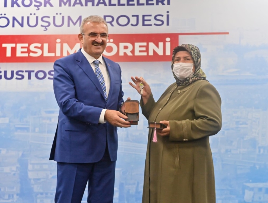 Diyarbakır’da kentsel dönüşüm projesi anahtar teslim töreni yapıldı